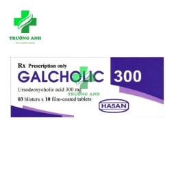 Galcholic 300 - Thuốc điều trị sỏi mật, viêm túi mật hiệu quả