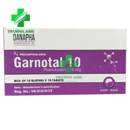 Garnotal 10 - Thuốc điều trị động kinh hiệu quả  