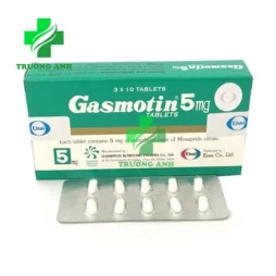 Gasmotin tablets 5mg - Thuốc bảo vệ đường tiêu hóa của Nhật Bản