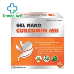 Gel Nano Curcumin MH (gói) - Hỗ trợ điều trị viêm loét dạ dày, tá tràng
