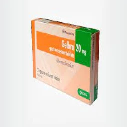 Gelbra 20mg gastro-resistant tablets - Thuốc điều trị viêm loét dạ dày của Slovenia
