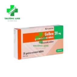 Gelbra 20mg gastro-resistant tablets - Thuốc điều trị viêm loét dạ dày của Slovenia