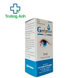 Gentamicin 0,3% 5ml HD Pharma - Giúp điều trị viêm giác mạc, viêm kết mạc