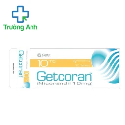 Getcoran Tablets 10mg Getz Pharma - Thuốc điều trị cơn đau thắt ngực