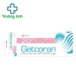 Getcoran Tablets 20mg Getz Pharma - Thuốc điều trị đau thắt ngực