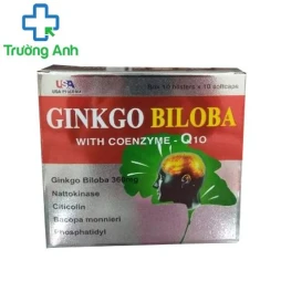 Ginkgo Biloba with coenzyme-Q10 USA - Giúp hoạt huyết dưỡng não