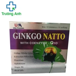 Ginkgo Natto with coenzyme-Q10 USA - Giúp hoạt huyết, dưỡng não hiệu quả