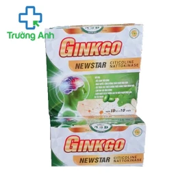 Ginkgo Newstar Citicoline Nattokinase - Cải thiện di chứng sau tai biến