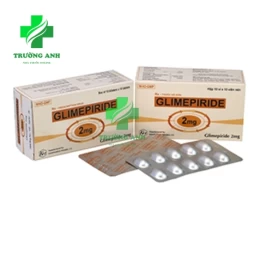 Glimepiride 2mg Khapharco - Điều trị đái tháo đường tuýp 2