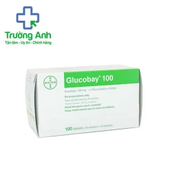 Glucobay 100mg - Thuốc điều trị đái tháo đường kết hợp chế độ ăn kiêng