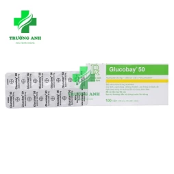 Glucobay 50mg - Thuốc điều trị đái tháo đường kết hợp chế độ ăn kiêng