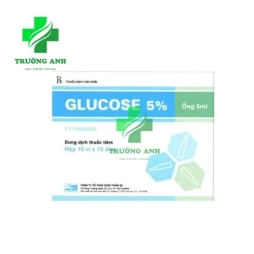 Glucose 5% F.T.Pharma - Hỗ trợ giải độc, lợi niệu hiệu quả