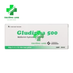 GLUDIPHA 500 - Thuốc điều trị đái tháo đường hiệu quả của Vidipha