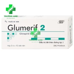 Glumerif 2 - Thuốc điều trị bệnh đái tháo đường hiệu quả