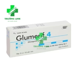 GLUMERIF 4 - Thuốc điều trị bệnh đái tháo đường hiệu quả