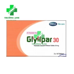 Gly4par 30 Inventia - Điều trị đái tháo đường tuýp II