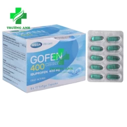 Gofen 400 Clearcap - Thuốc giảm đau, hạ sốt hiệu quả của Thái Lan