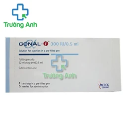 Gonal-f 300IU/0.5ml Merck - Điều trị không rụng trứng hiệu quả