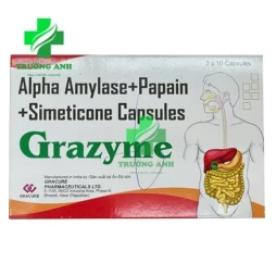 Grazyme Gracure - Điều trị ăn không ngon, khó tiêu, đầy hơi