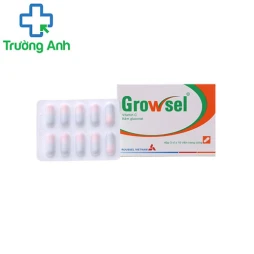 Growsel - Giúp bổ vitamin C và kẽm hiệu quả của Roussel