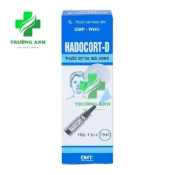 Hadocort-D - Điều trị viêm xoang, viêm mũi dị ứng hiệu quả