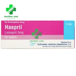 Haepril 5mg - Thuốc điều trị tăng huyết áp hiệu quả của Bồ Đào Nha