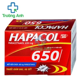 Hapacol 650 - Thuốc hạ sốt và giảm đau từ nhẹ đến trung bình