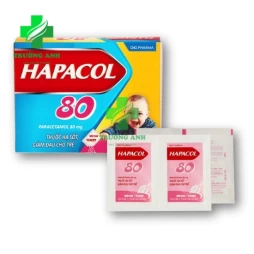Hapacol 80 - Thuốc giảm đau, hạ sốt hiệu quả của DHG