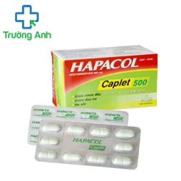 Hapacol Caplet 500 - Thuốc giảm đau, hạ sốt hiệu quả của DHG