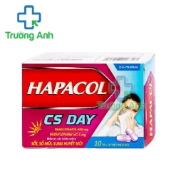 Hapacol CS Day 650mg/5mg HDG Pharma - Điều trị sốt, sổ mũi