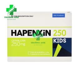 Hapenxin 250 Kids - Thuốc điều trị nhiễm khuẩn đường hô hấp hiệu quả