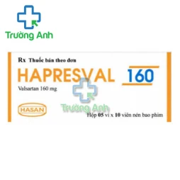 Hapresval 160 Hasan - Thuốc điều trị tăng huyết áp, suy tim
