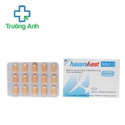 Hasanbest 500/2.5 - Thuốc điều trị đái tháo đường tuýp 2 hiệu quả
