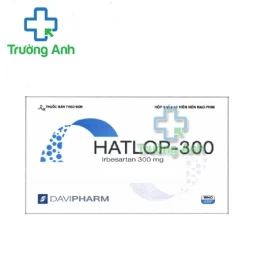 Hatlop-300 Davipharm - Thuốc điều trị tăng huyết áp chất lượng