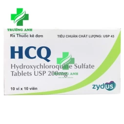 HCQ - Thuốc phòng và điều trị sốt rét hiệu quả của India