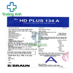 HD Plus 134A B. Braun - Thuốc sử dụng thẩm phân máu hiệu quả