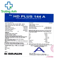 HD Plus 144 A - Dung dịch giúp thẩm phân máu hiệu quả
