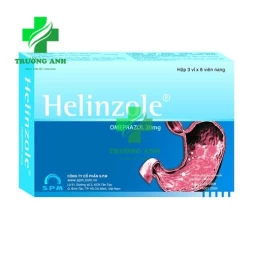 Helinzole 20mg - Điều trị viêm loét dạ dày - tá tràng