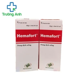 Hemafort 60ml OPV - Điều trị hiệu quả thiếu máu do thiếu sắt