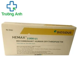 Hemax 2000 IU - Thuốc điều trị thiếu máu hiệu quả của Bio Sidus
