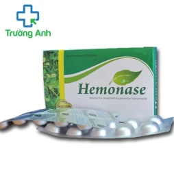 Hemonase - Hỗ trợ điều trị chứng khí suy giảm mắc bệnh trĩ