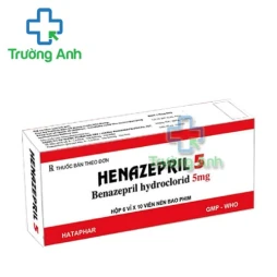 Henazepril 5 Hataphar - Thuốc điều trị điều trị tăng huyết áp