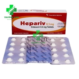 Hepariv 0.5mg - Thuốc điều trị bệnh viêm gan B mãn tính hiệu quả