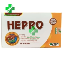 Hepro - Hỗ trợ điều trị suy giảm chức năng gan hiệu quả