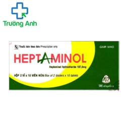 Heptaminol Mekophar - Điều trị hạ huyết áp hiệu quả của Mekophar