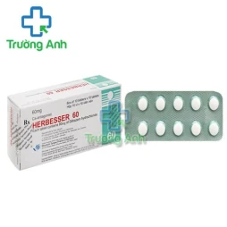 Herbesser 60 P.T.Tanabe - Thuốc điều trị đau thắt ngực hiệu quả