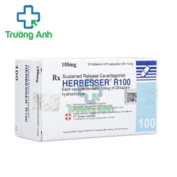 Herbesser R100 Mitsubishi Tanabe - Thuốc điều trị tăng huyết áp
