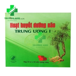 Hoạt Huyết Dưỡng Não Trung Ương 1 (viên nang) - Giúp bổ não hiệu quả