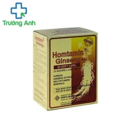 Homtamin Ginseng - Hỗ trợ người chán ăn, suy nhược, sụt cân
