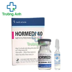Hormedi 40 Pharbaco - Thuốc điều trị viêm màng não, viêm loét dạ dày